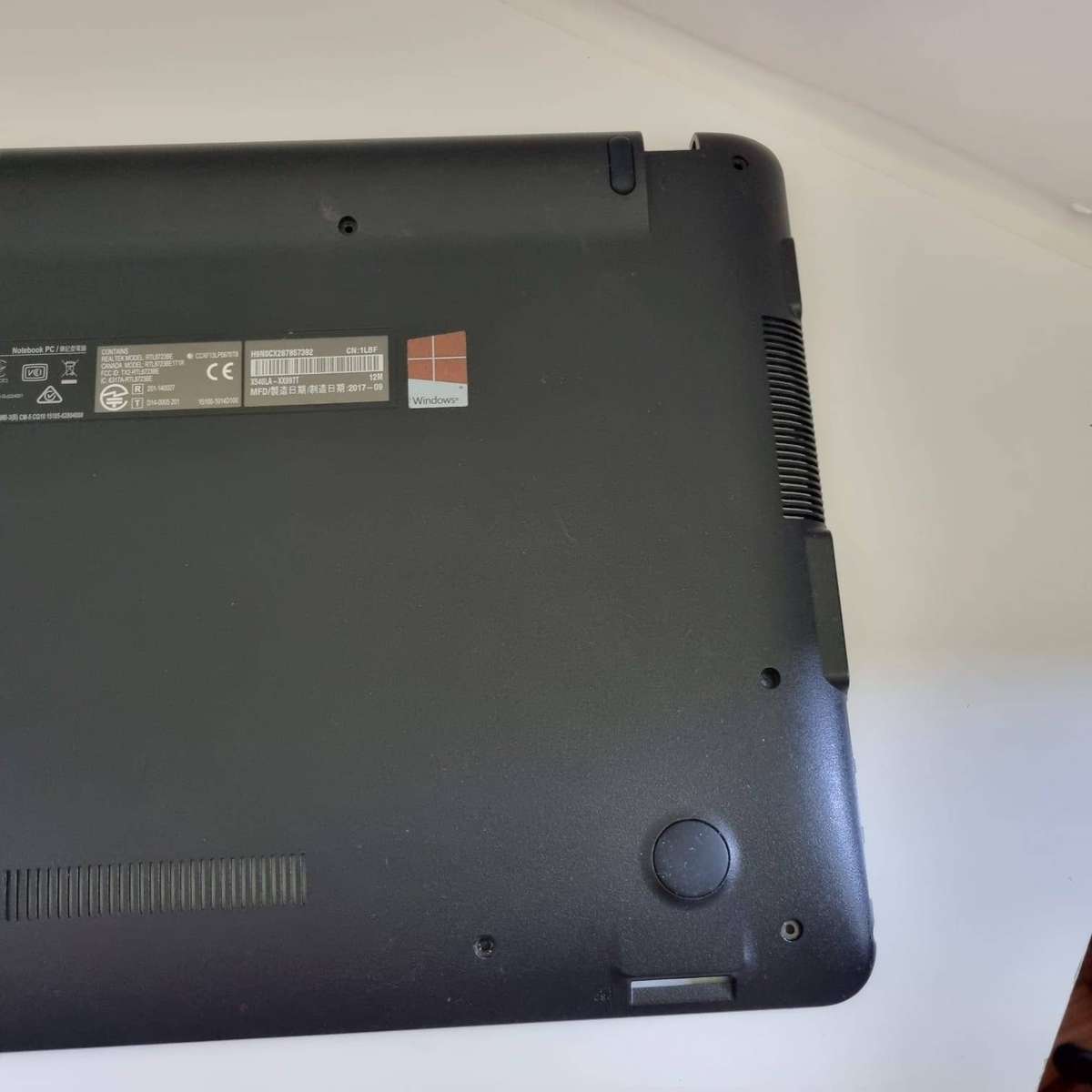 Asus X540L Bottom Cover