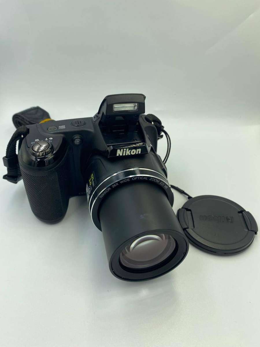 Nikon Coolpix L810 Digital Camera Black [16MP, HD 720p, 26x Zoom]