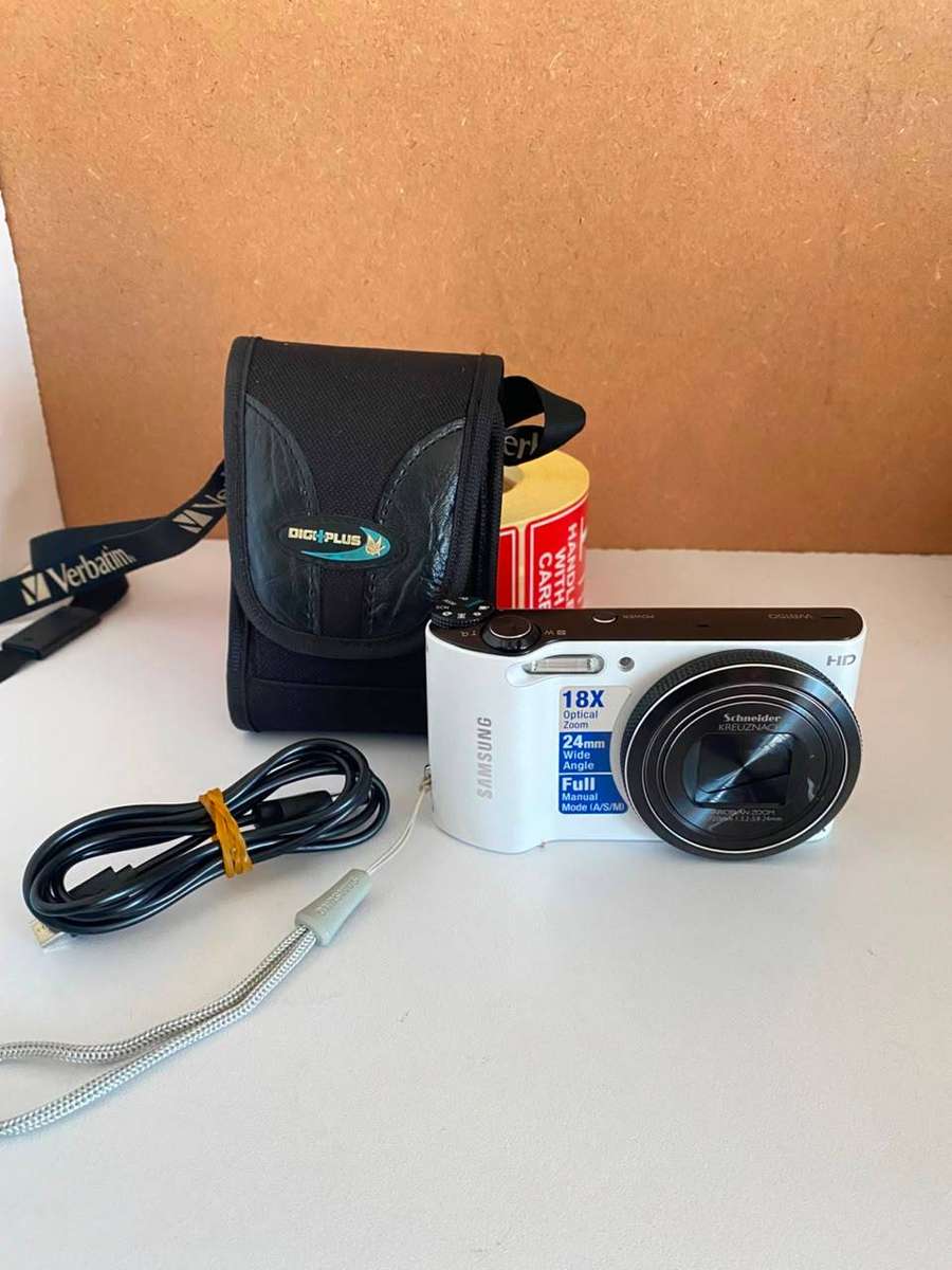 Samsung WB150 Digital Camera (12.2MP, 18x Optical Zoom & HD Videos) White