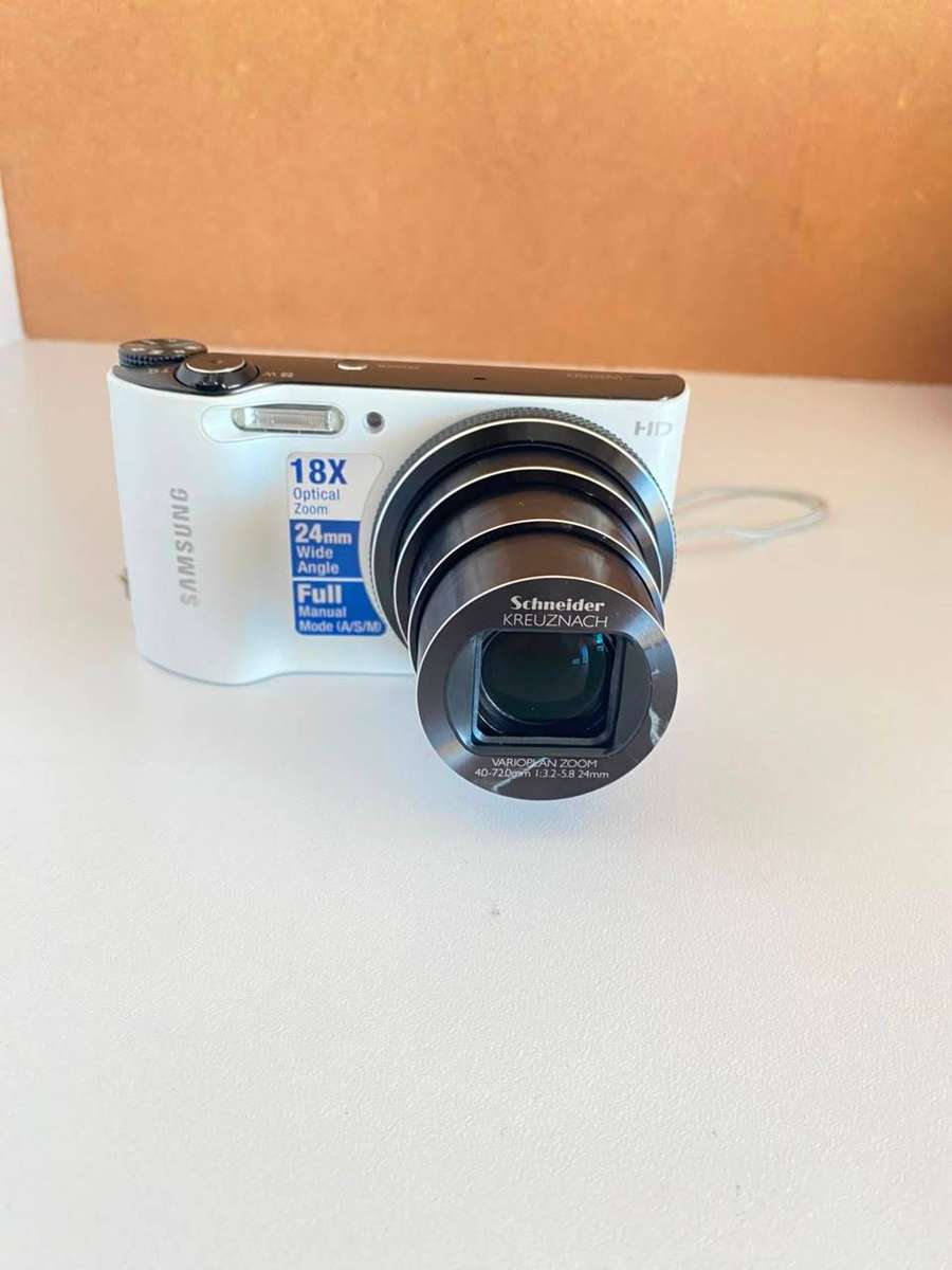 Samsung WB150 Digital Camera (12.2MP, 18x Optical Zoom & HD Videos) White