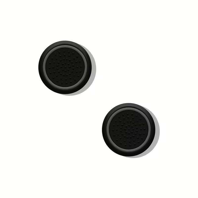4 Pieces Green/Black Silicone Analog Thumb Grip Stick Cover for PS/Xbox