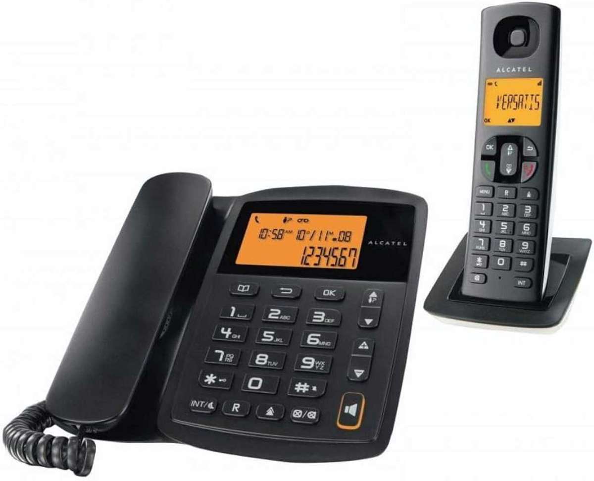 Alcatel Versatis E100 Telephone Combo cordless / corded .