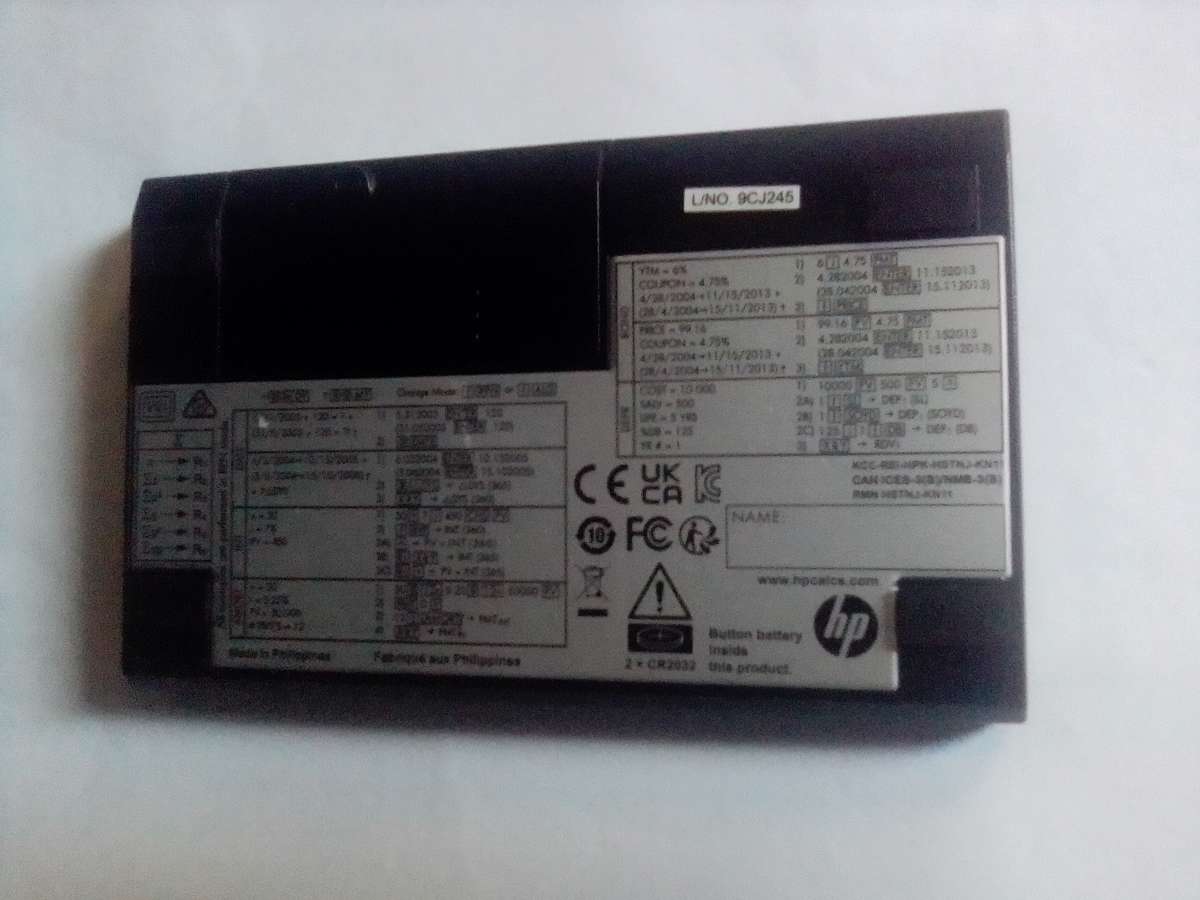 HP 12c Financial Calculate