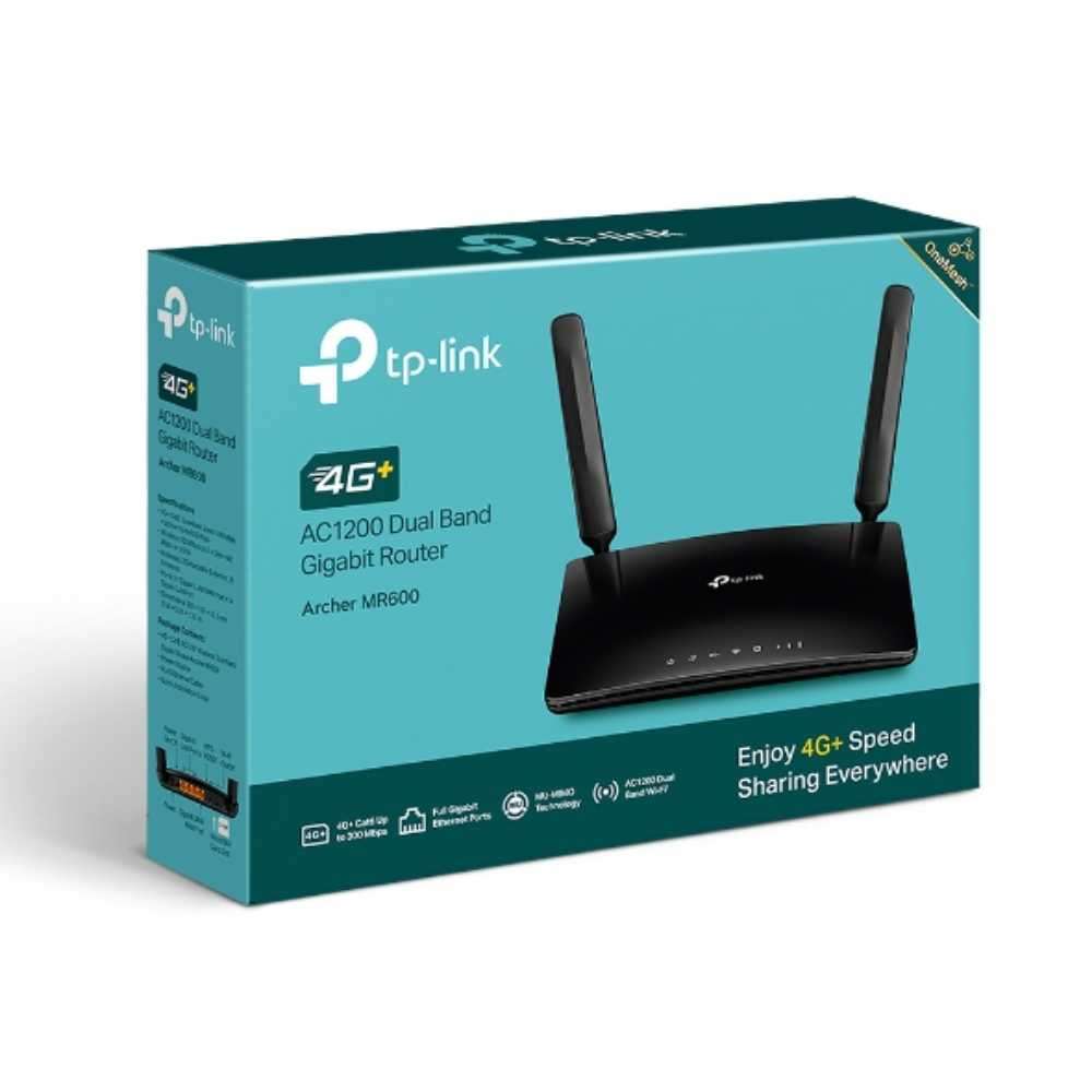 Tp-Link Archer MR600 WiFi Router 4g+ ,cat 6,Ac1200