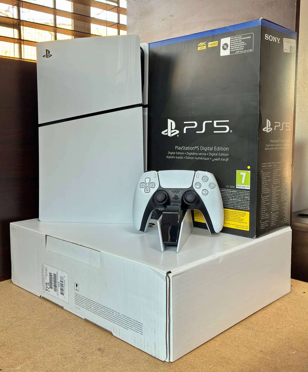PlayStation 5 (PS5) Digital Edition 1TB - Pristine Condition, Original Packaging