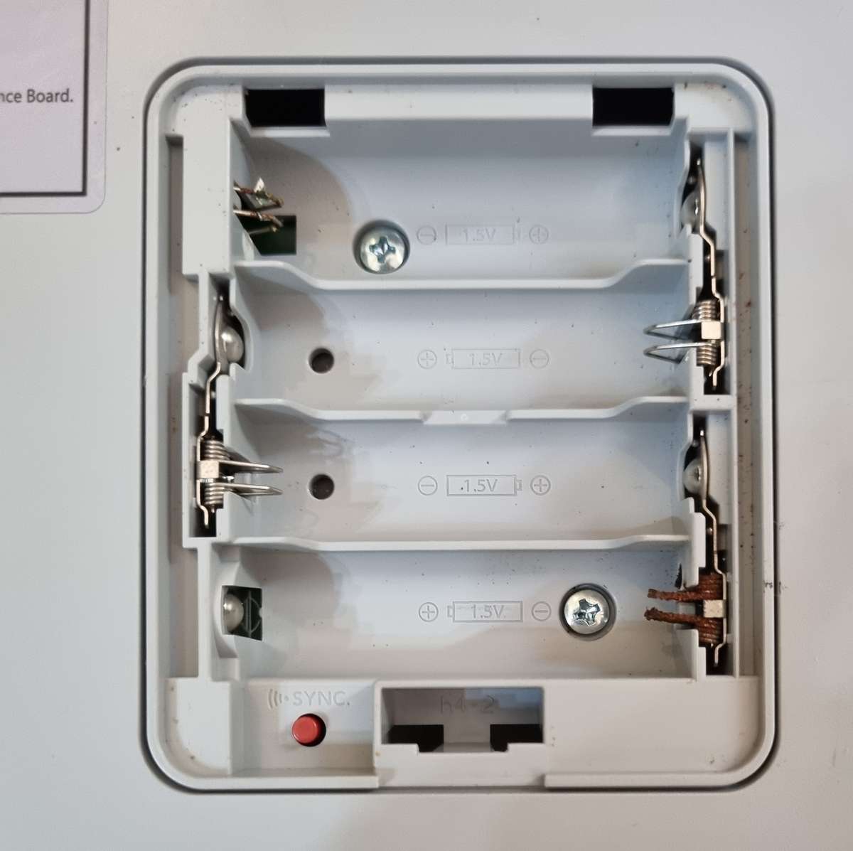 Nintendo Wii Fit Board - Rusted Battery Pack