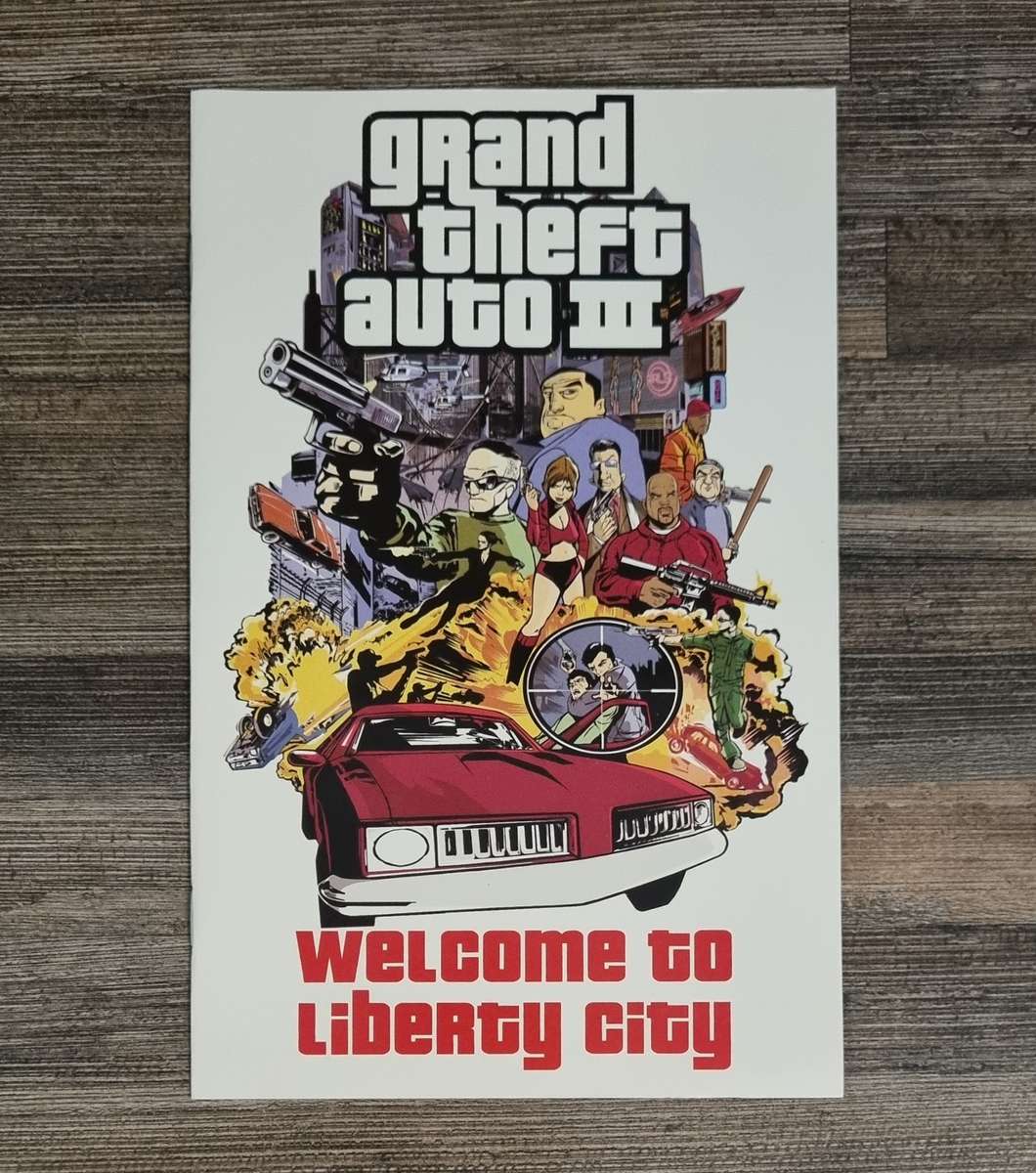 Manual for Grand Theft Auto 3 for PS2