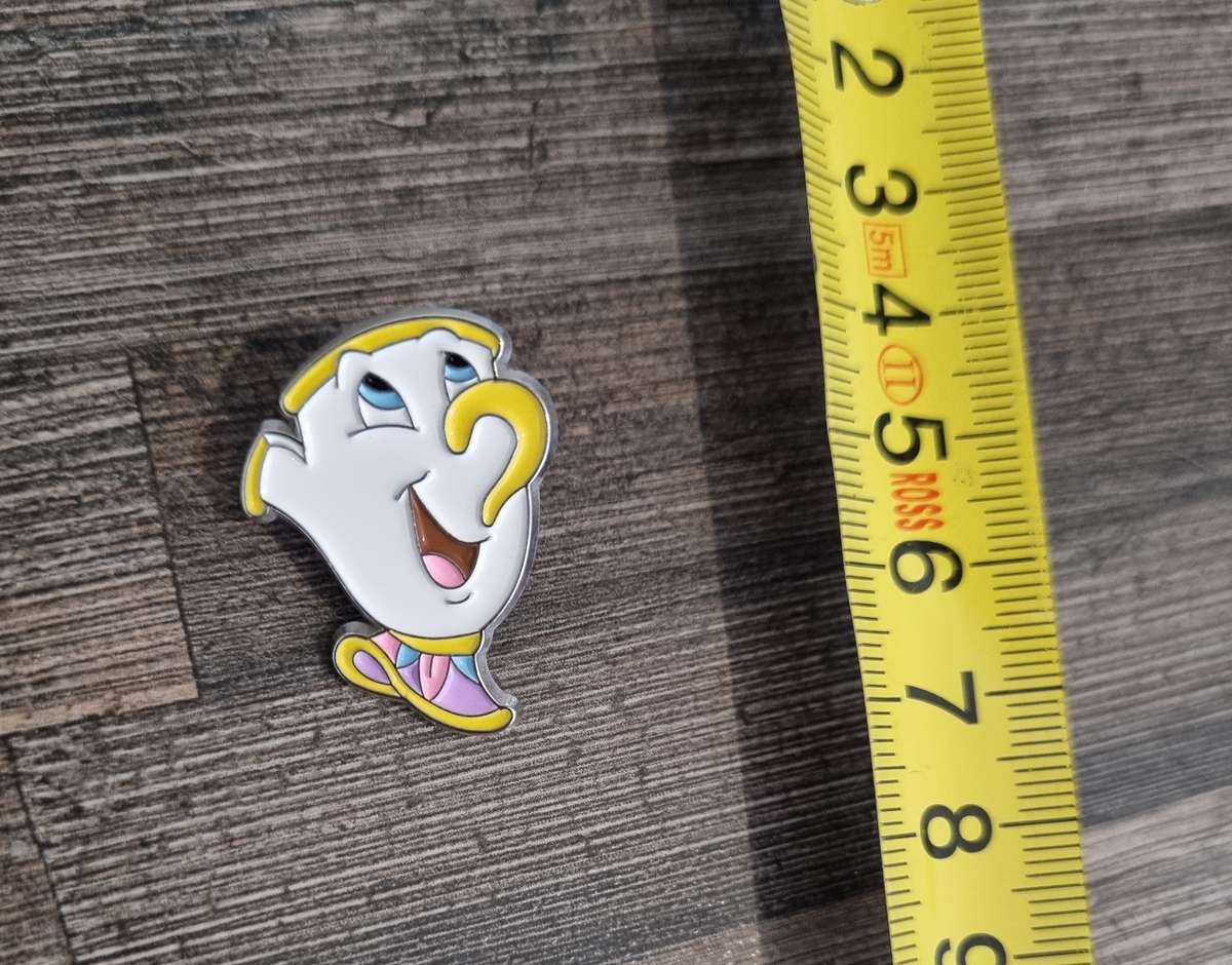 Beauty and the Beast's Chip Enamel Pin