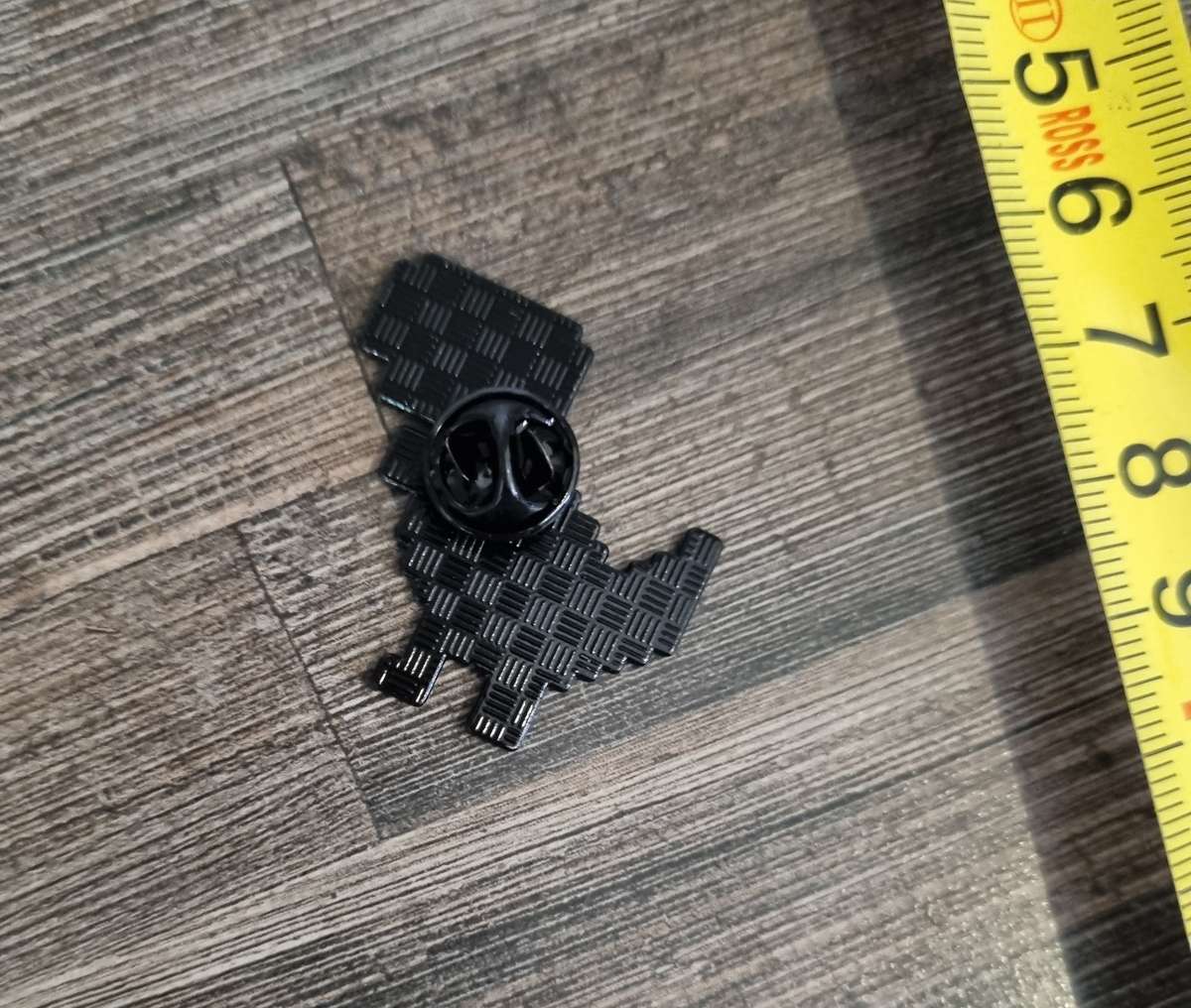 No Internet Dino Enamel Pin