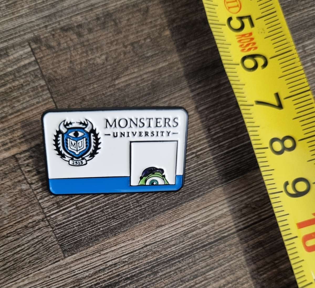 Monsters University ID Card Enamel Pin