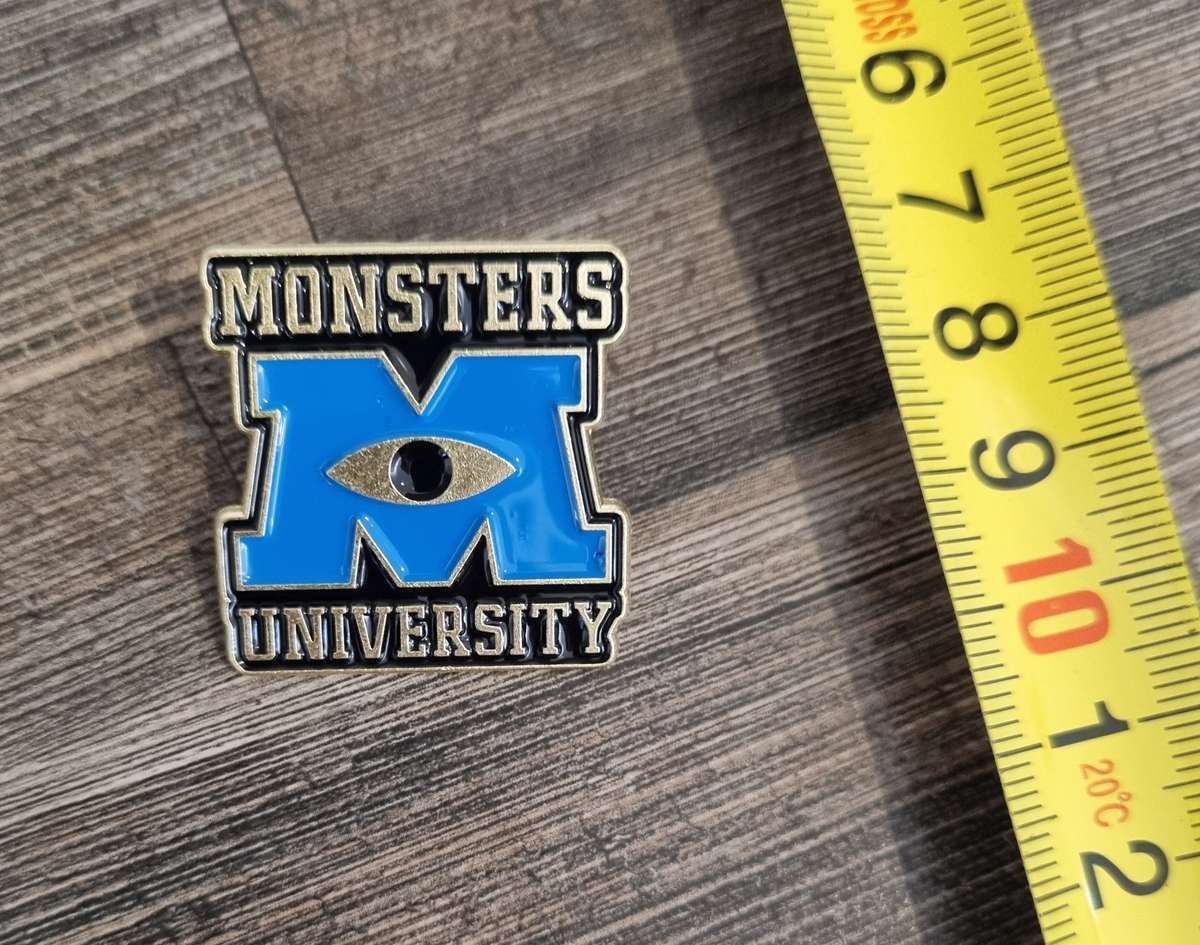 Monsters University Logo Enamel Pin