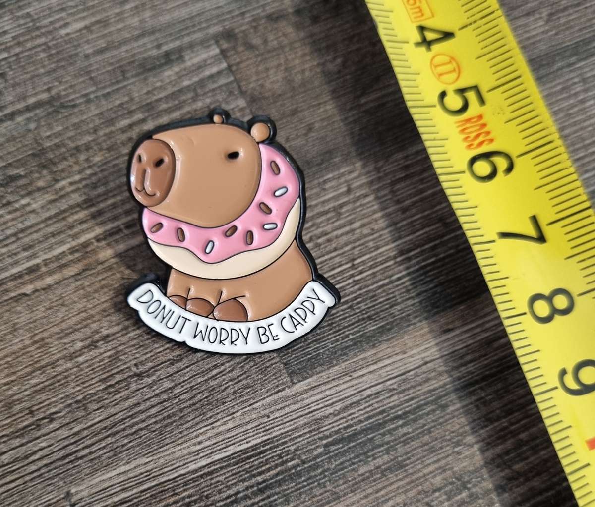 Be Cappy Enamel Pin