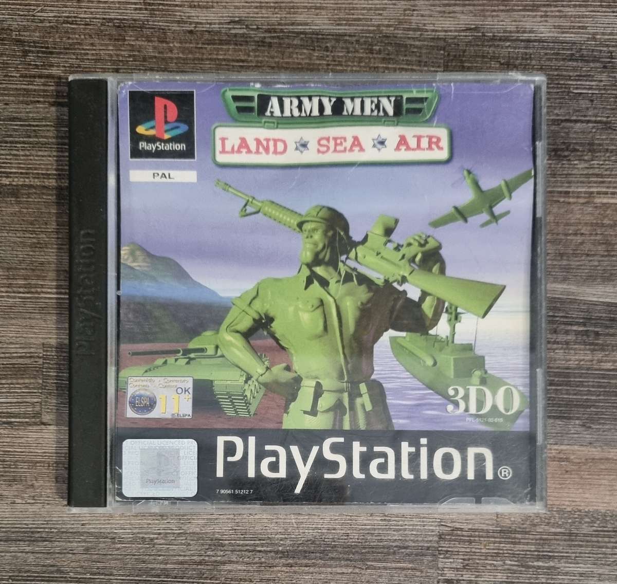 Army Men for PS1 - Scratched