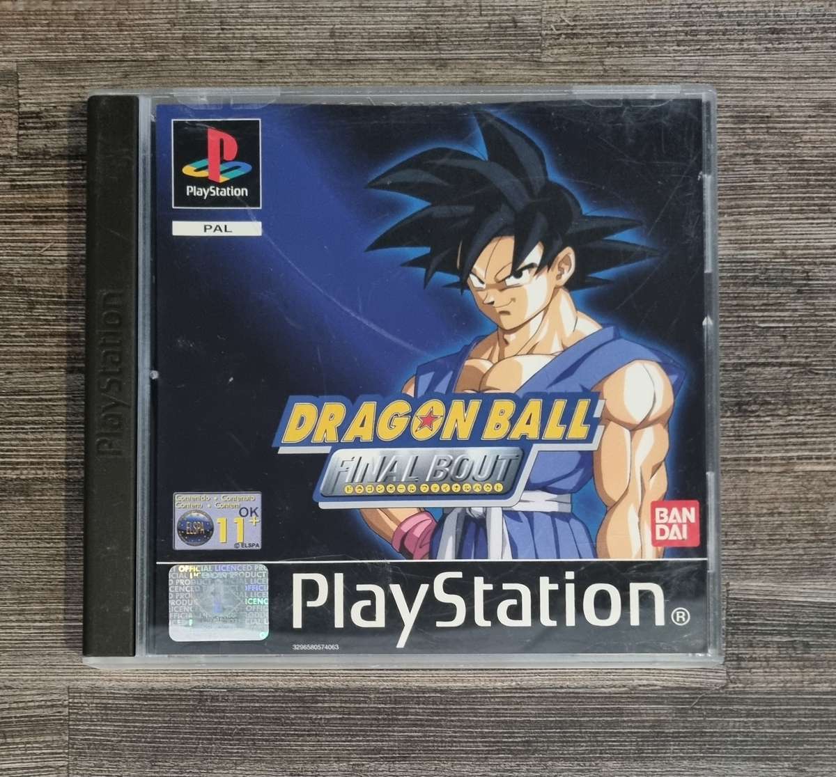 Dragonball Final Bout for PS1 - Scratched