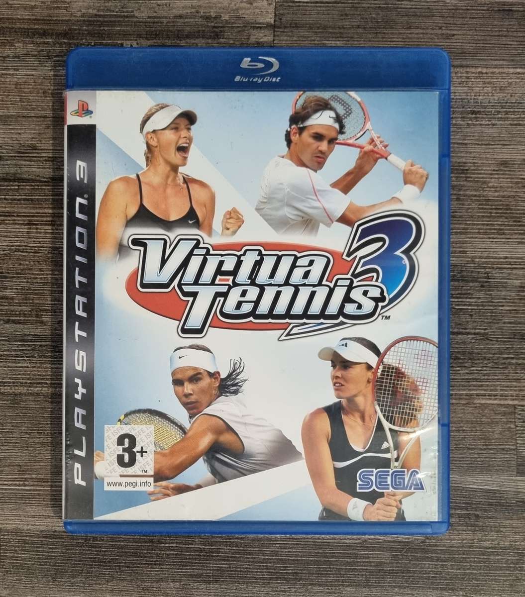Virtua Tennis 3 for PS3 - Scratched