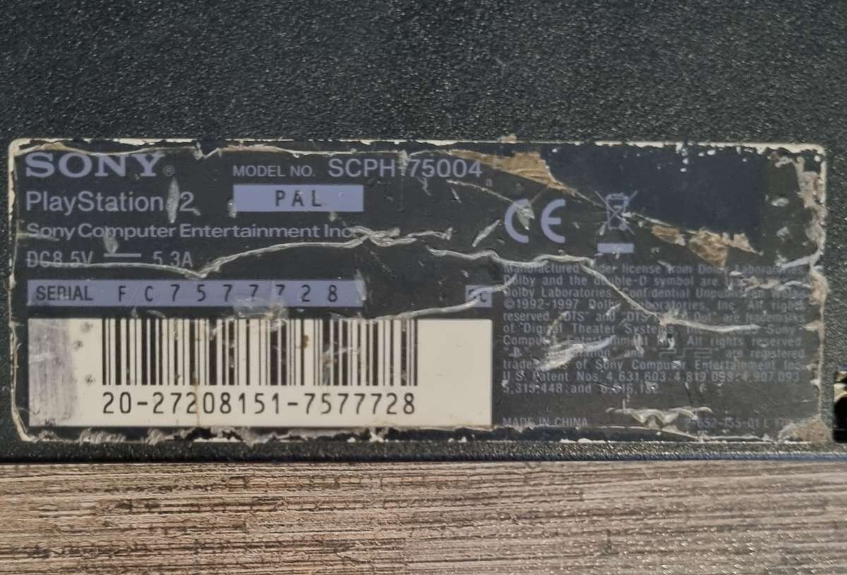 PS2 Console For Parts