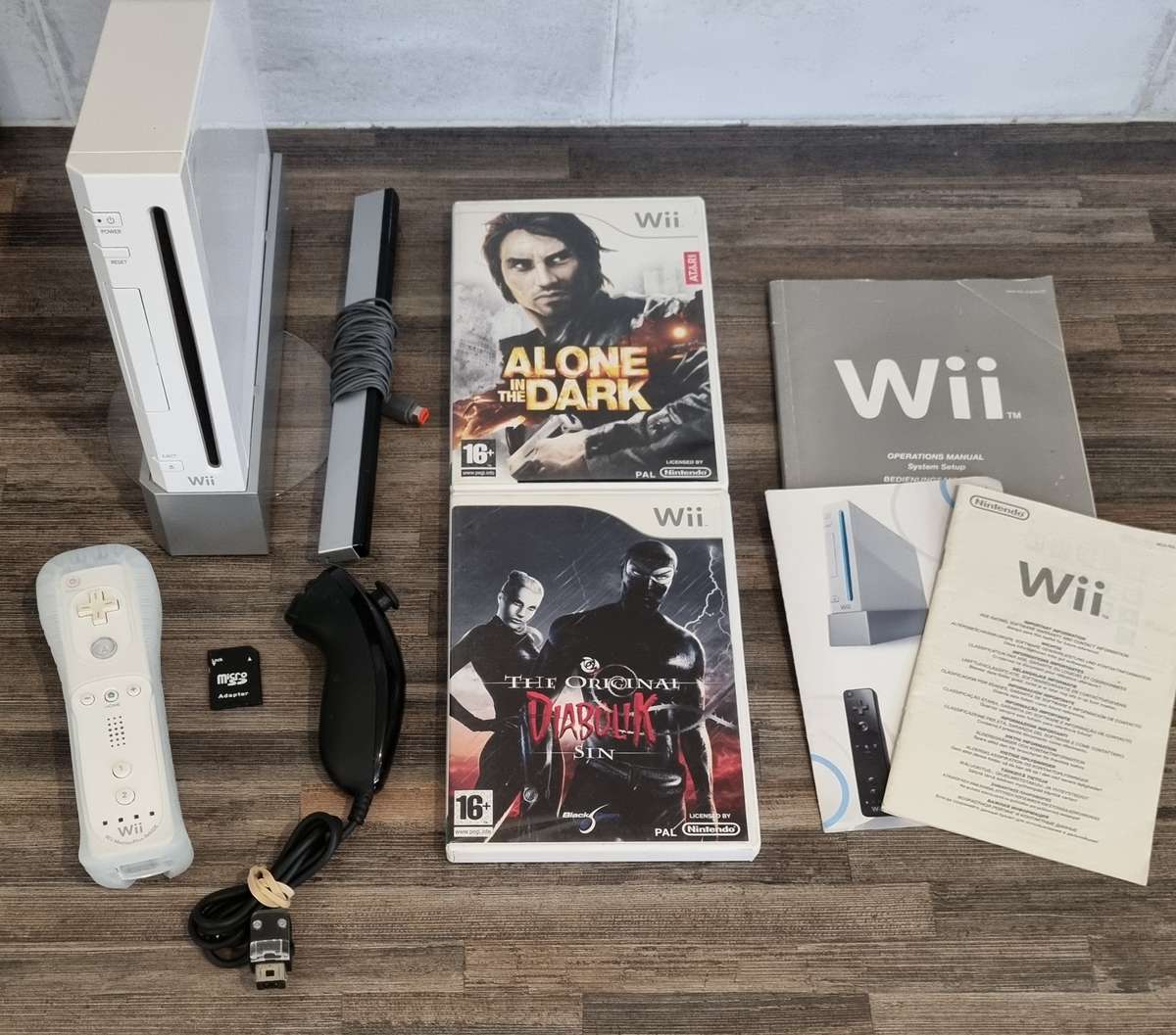 Nintendo Wii Console + Games Bundle