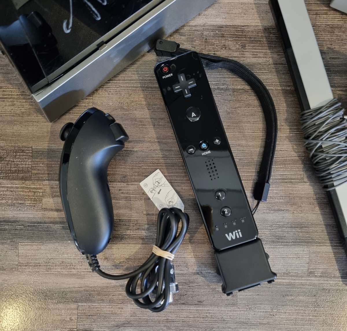 Black Nintendo Wii Console + Motion Plus Bundle