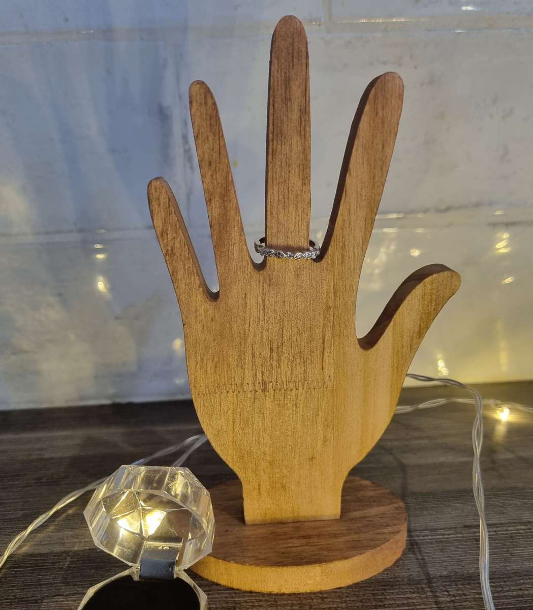 925 Sterling Silver Ring - Size Q