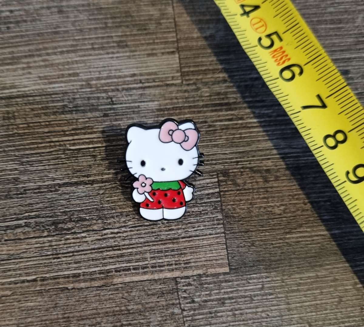 Strawberry Hello Kitty Enamel Pin