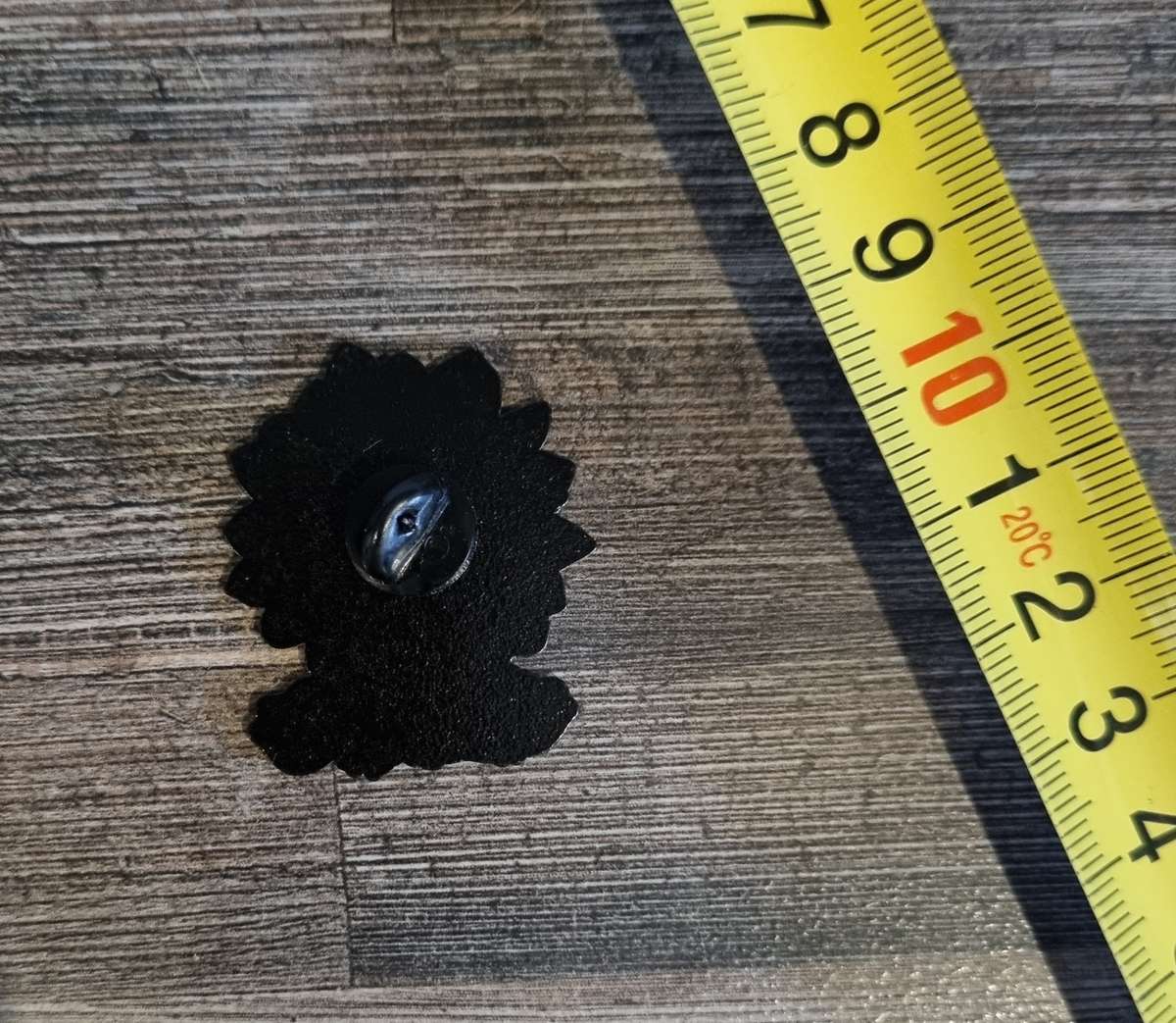 Flower Stitch Enamel Pin