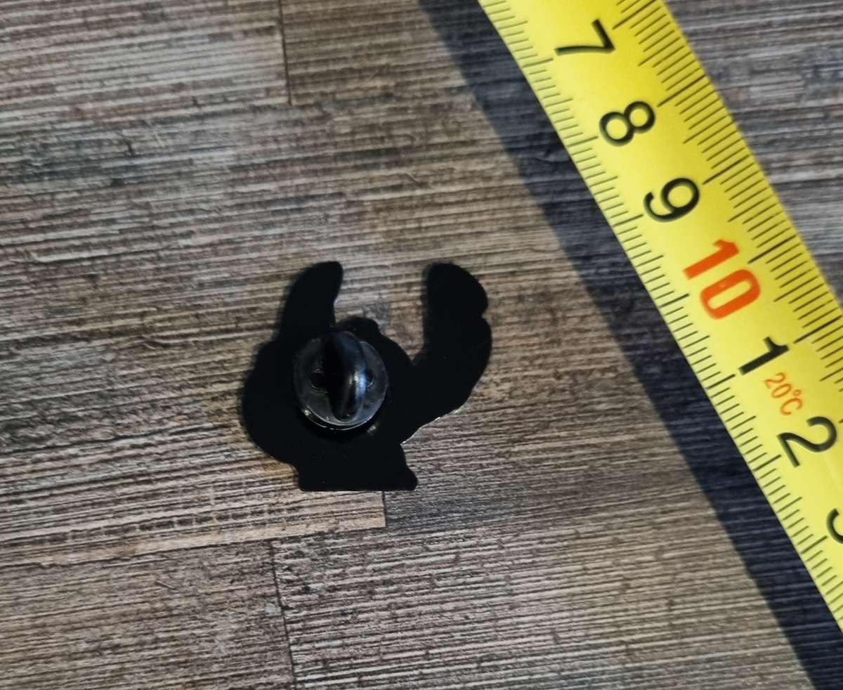 Confused Stitch Enamel Pin