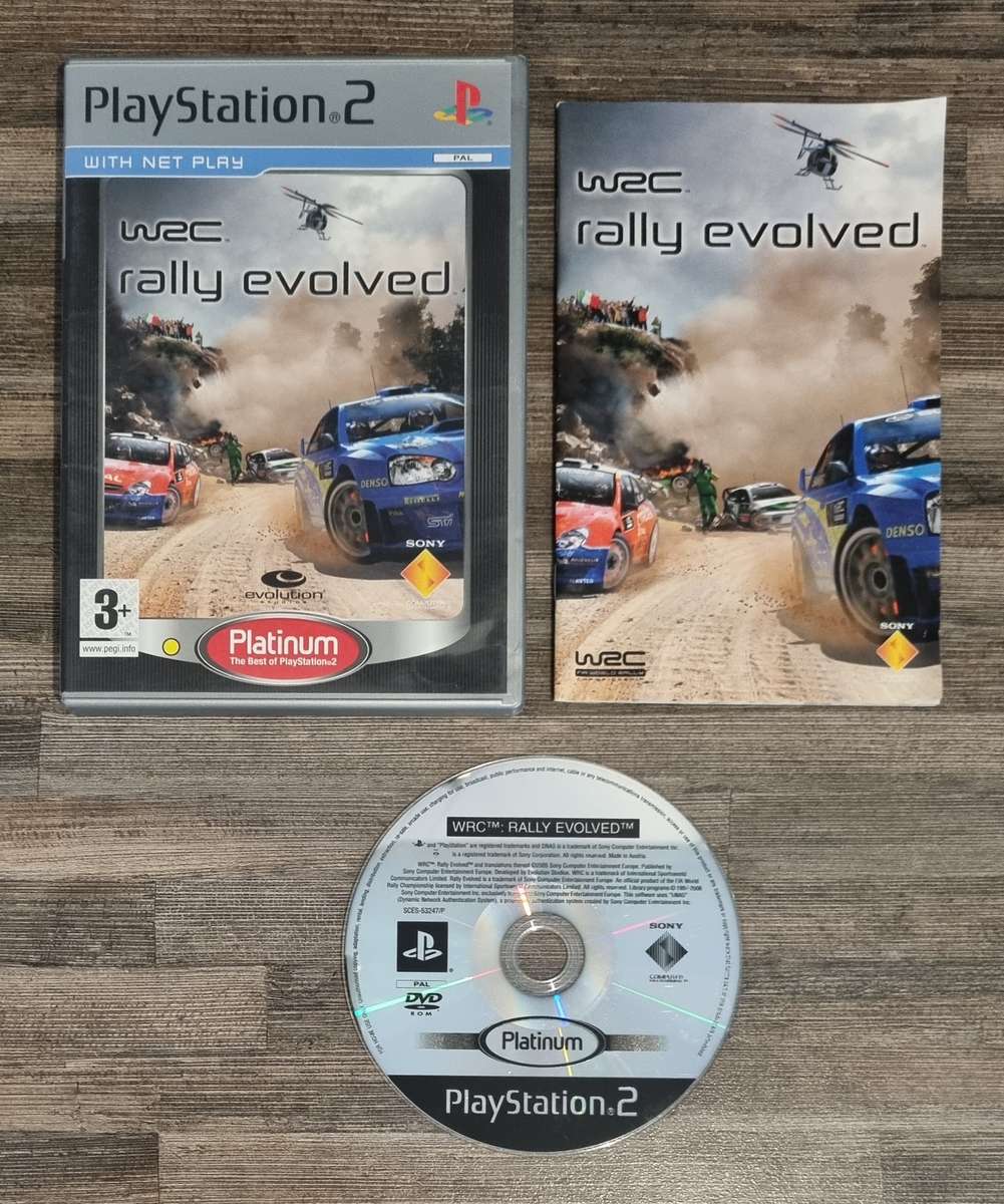 WRC Rally Evolved for PS2 - Complete