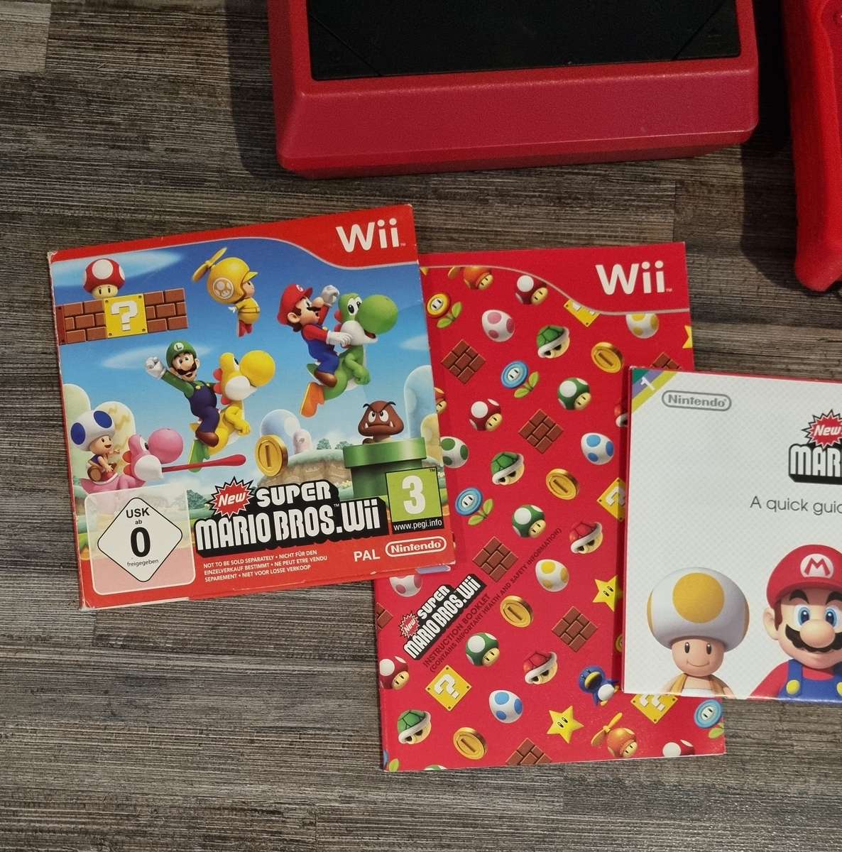 Nintendo Wii Mini + Super Mario Console Bundle