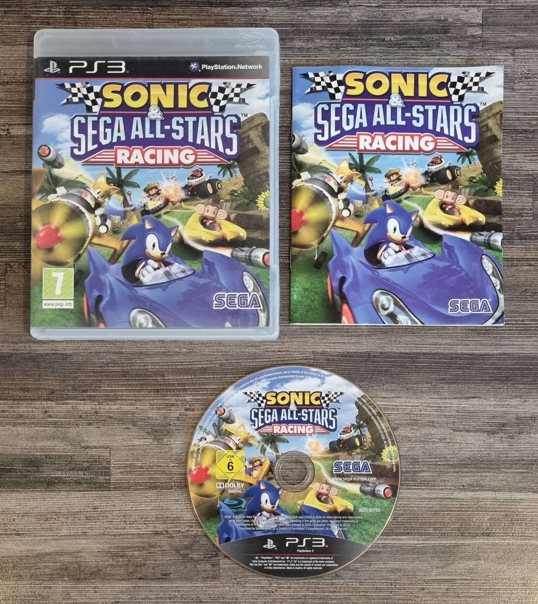 Sonic and Sega All-Stars Racing for PS3 - Complete