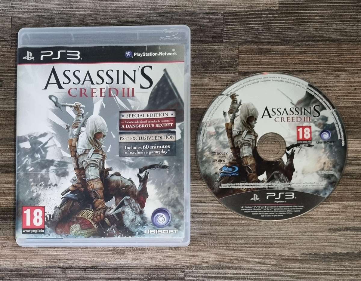 Assassins Creed 3 for PS3
