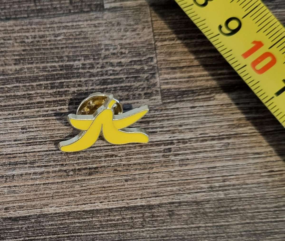 Banana Peel Enamel Pin