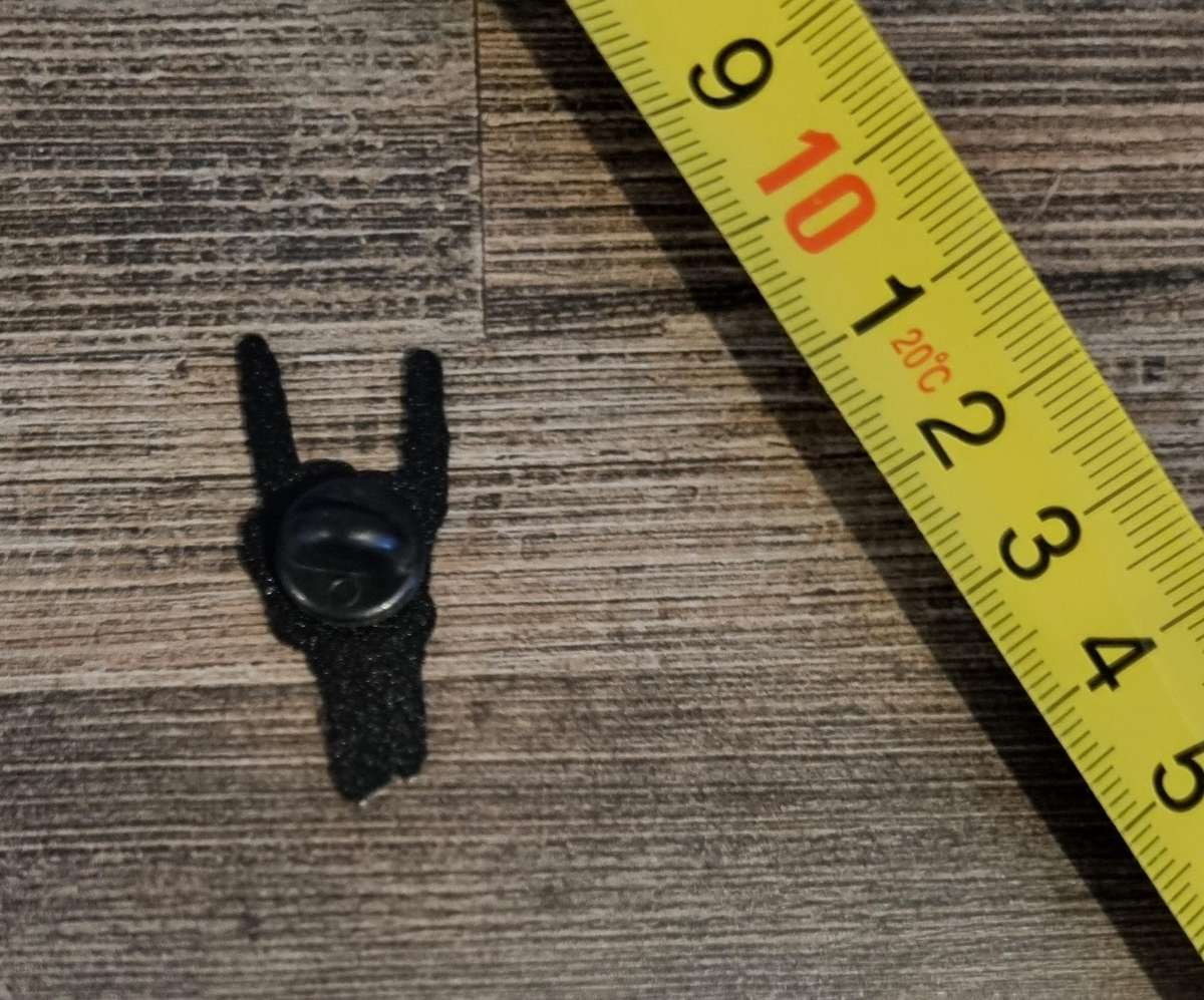 Skeleton Hand Enamel Pin