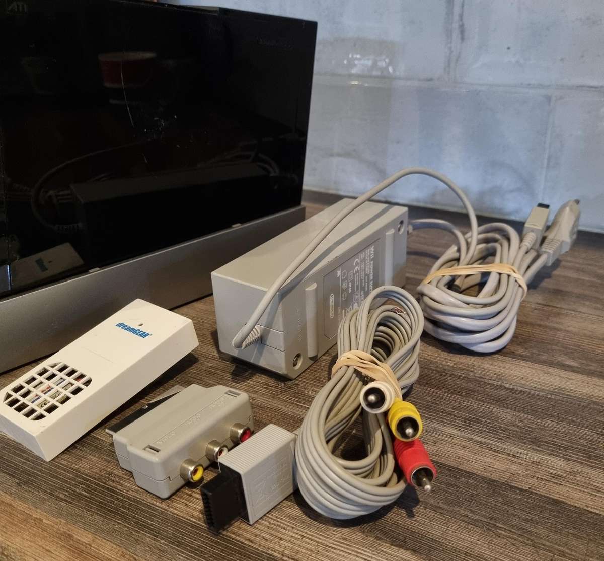 Nintendo Wii Console + Cables