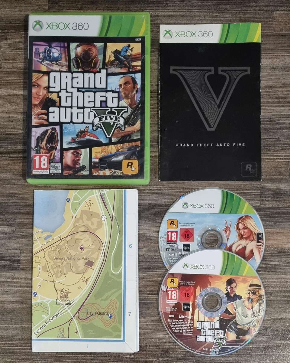 Grand Theft Auto 5 for Xbox 360 - Complete