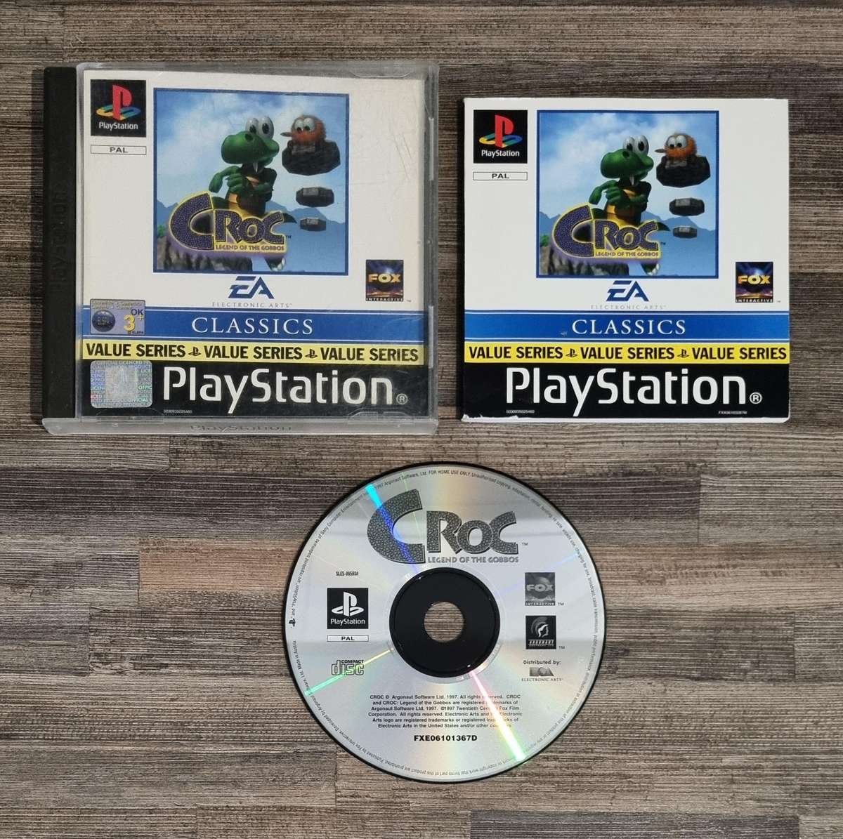 Croc Legend of the Gobbos for PS1 - Complete