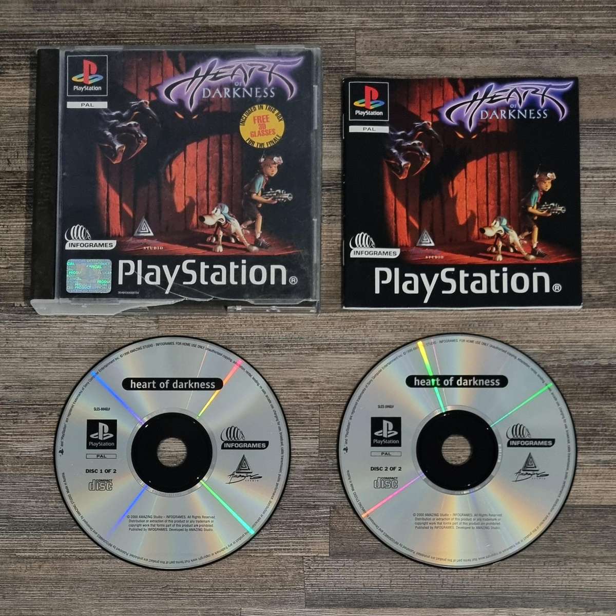 Heart of Darkness for PS1 - Complete