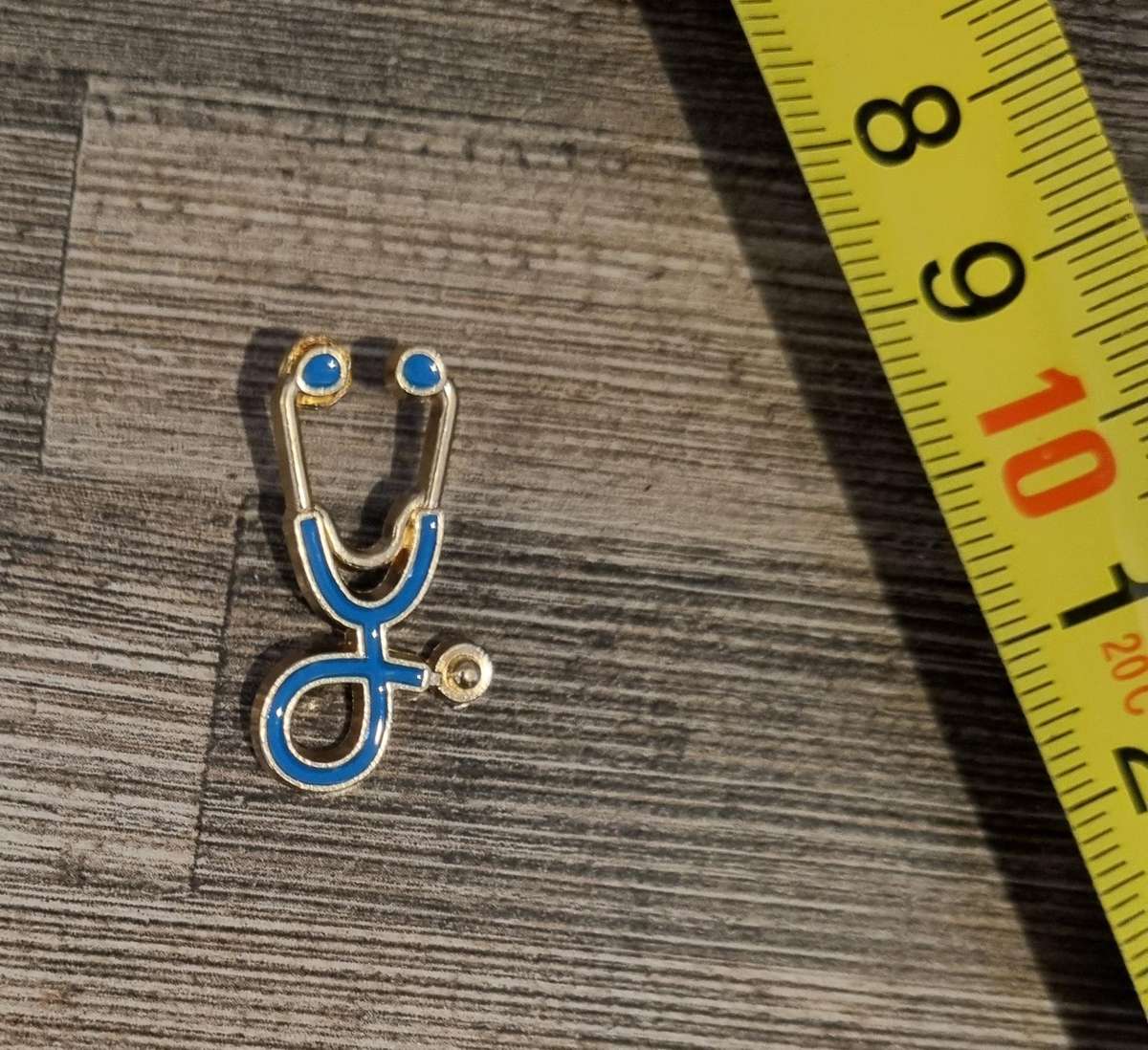 Blue Stethoscope Enamel Pin