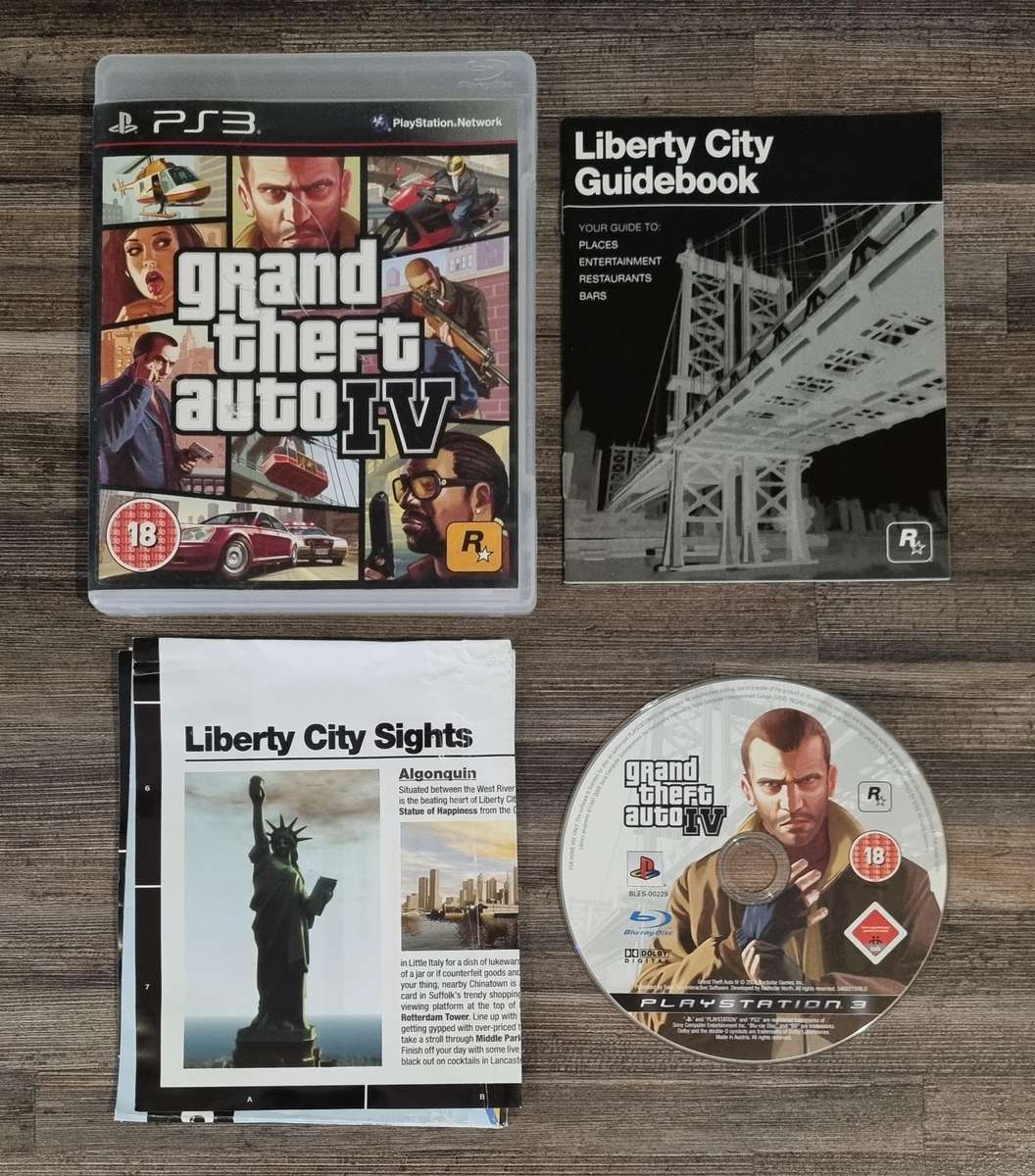 Grand Theft Auto 4 for PS3 - Complete