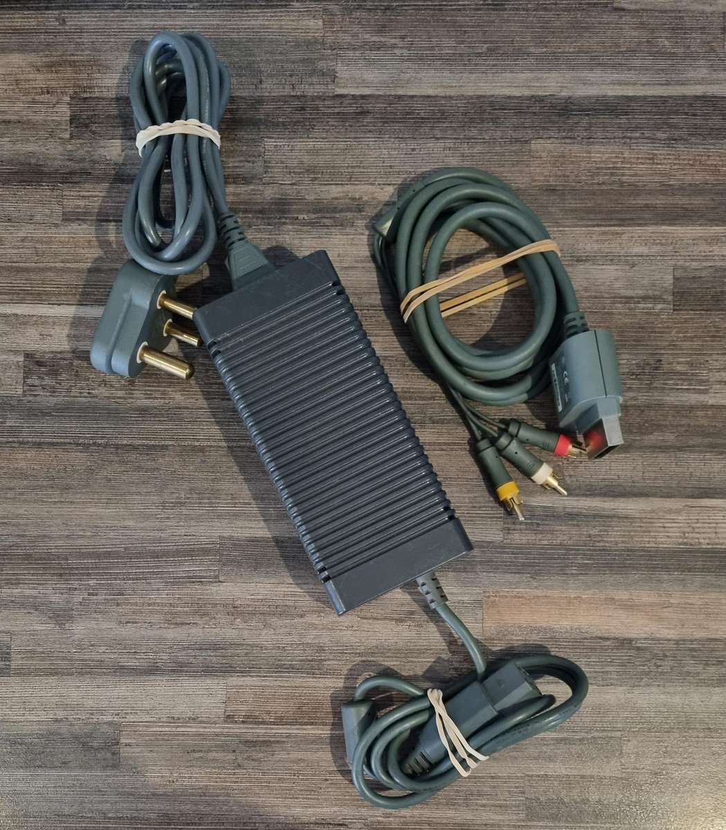 Power & AV Cables for Xbox 360 Phat