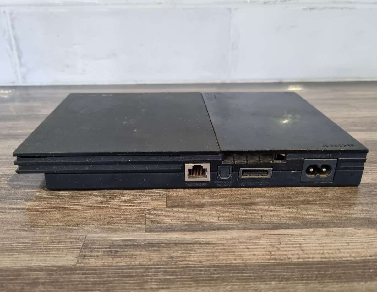 Broken PS2 Console + Power Cable