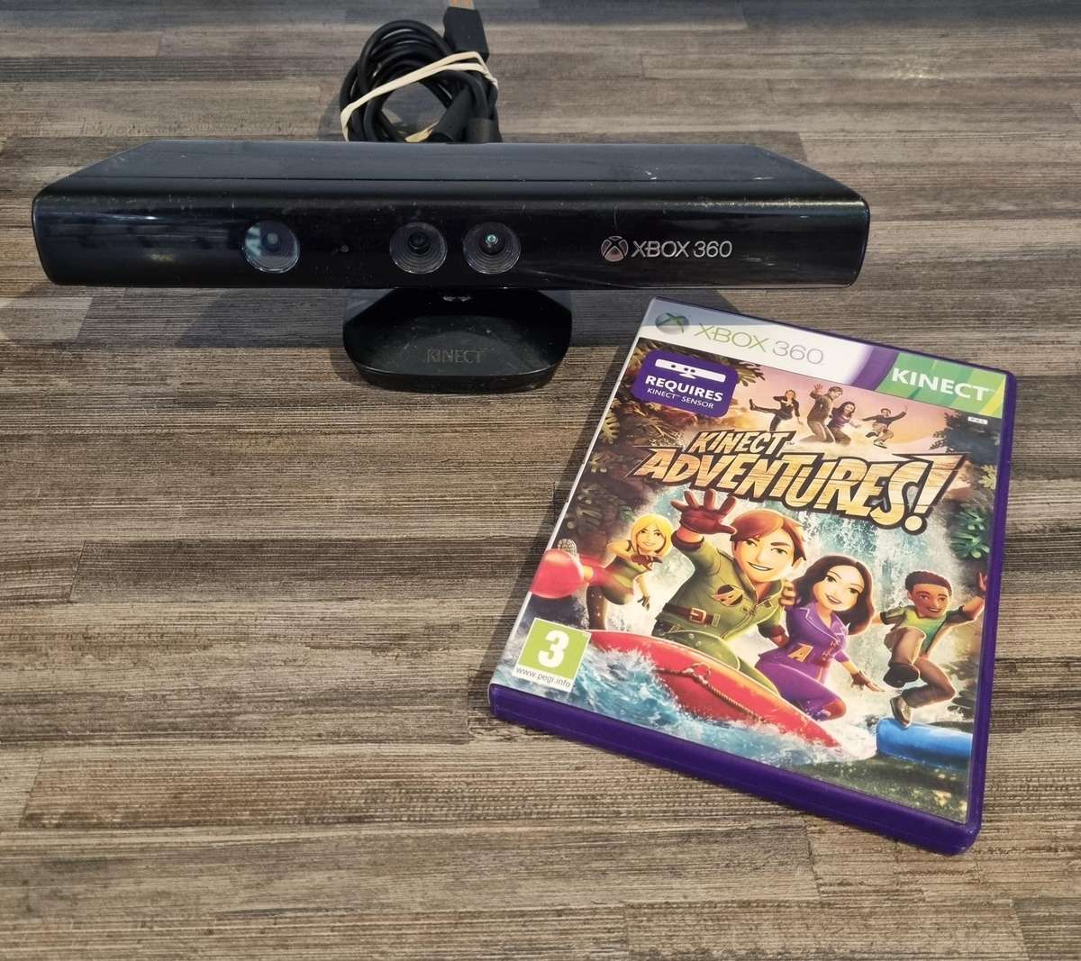Kinect Sensor & Game for Xbox 360