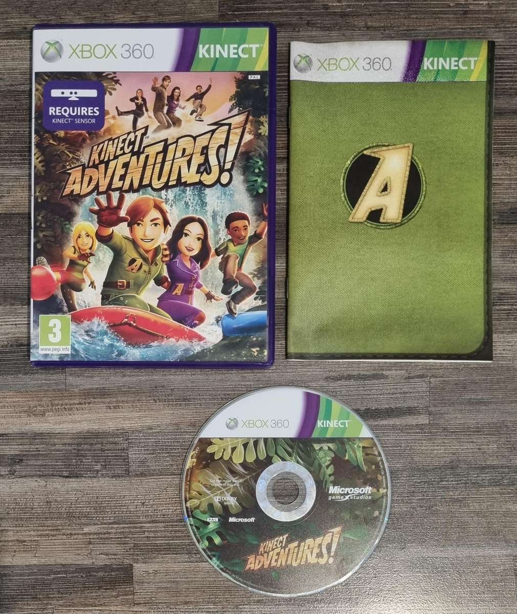 Kinect Sensor & Game for Xbox 360