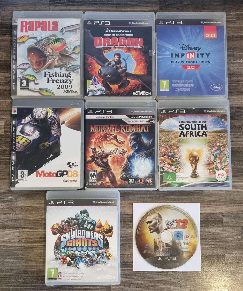 PS3 Games - Scratched