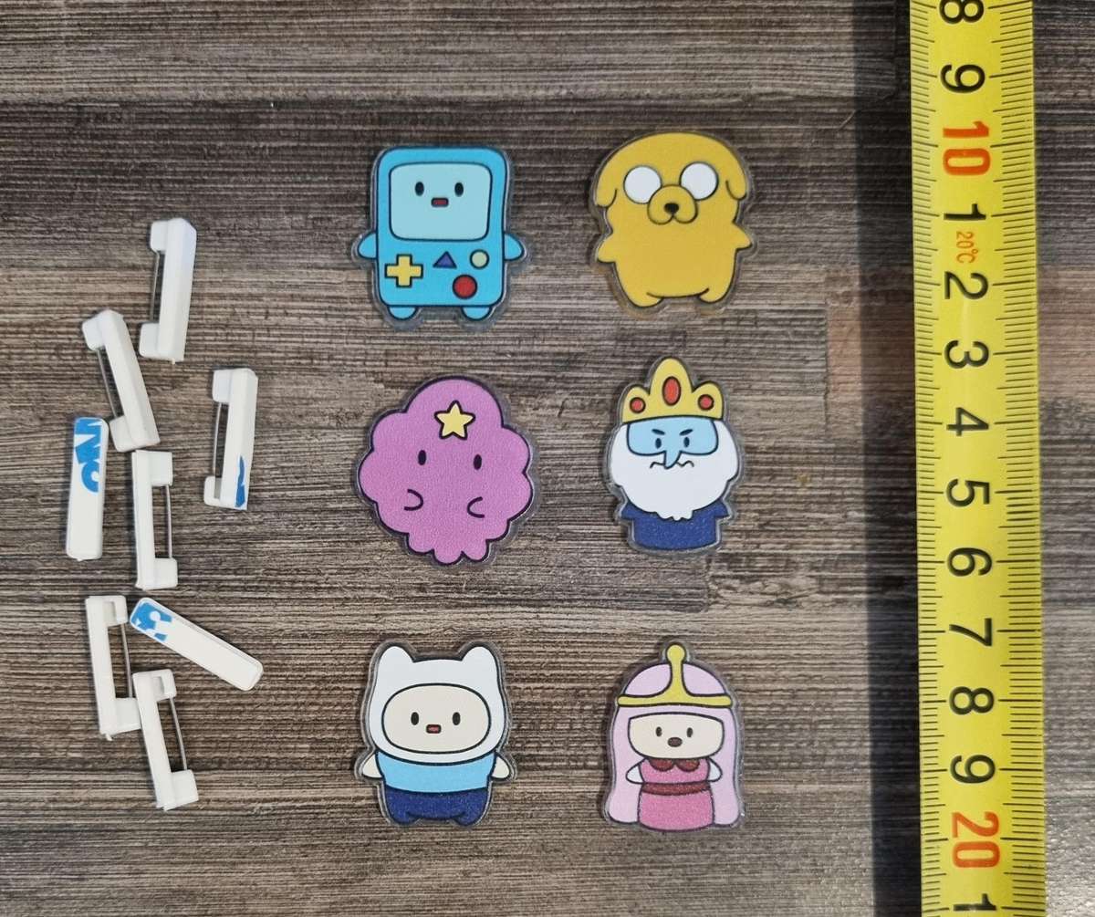 Adventure Time Acrylic Pin Set
