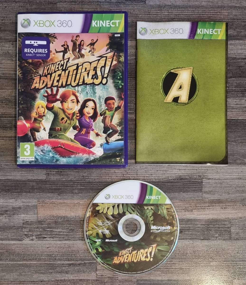 Boxed Kinect Sensor + Free Game for Xbox 360