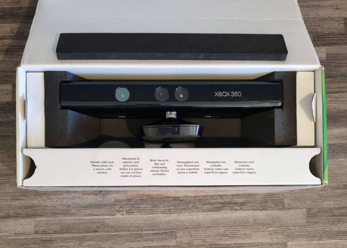 Boxed Kinect Sensor + Free Game for Xbox 360