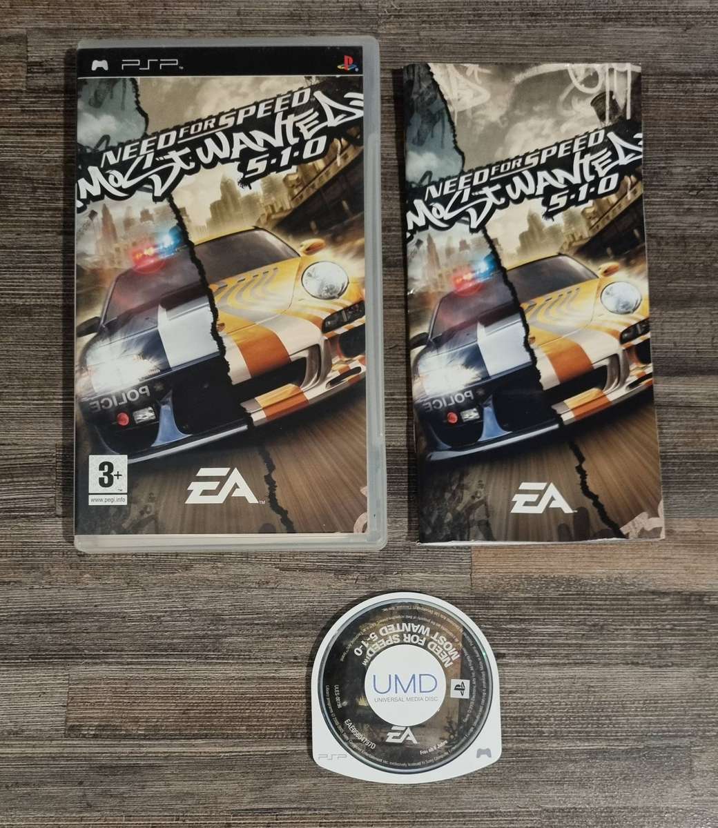 Need for Speed Most Wanted 5-1-0 for PSP - Complete