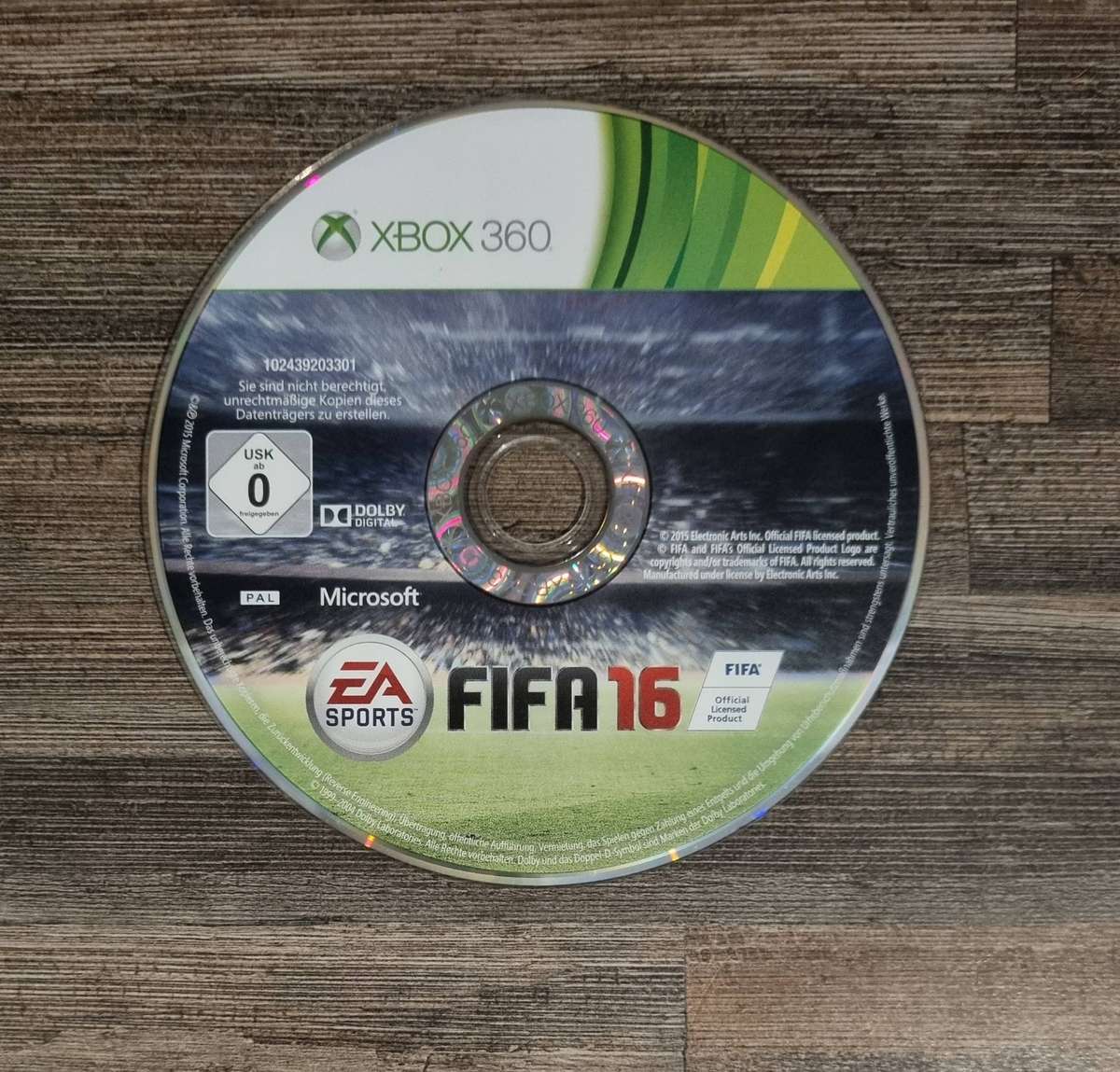 Fifa 16 for Xbox 360 - Disc Only