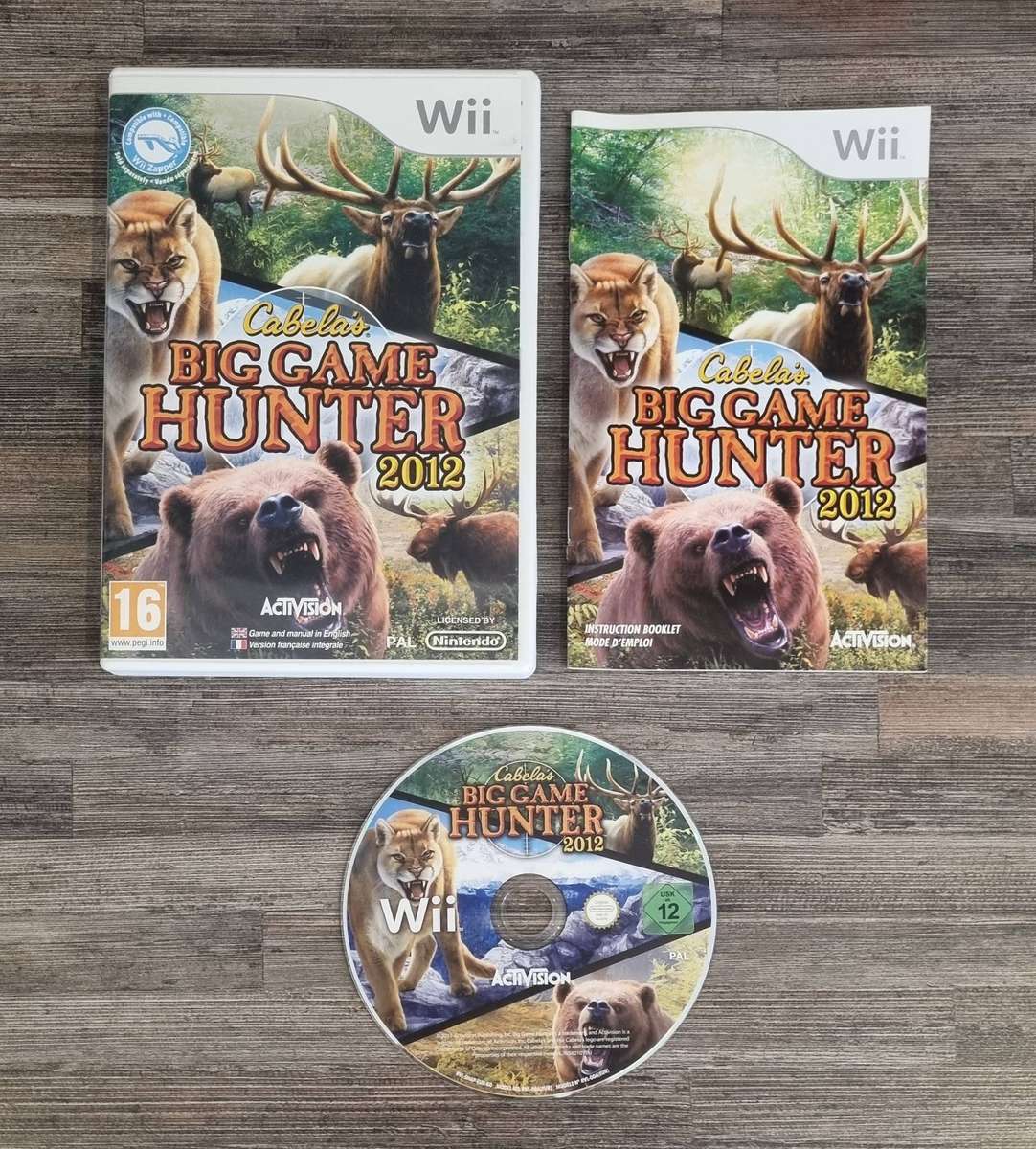 Cabela's Big Game Hunter 2012 Gun Bundle for Nintendo Wii
