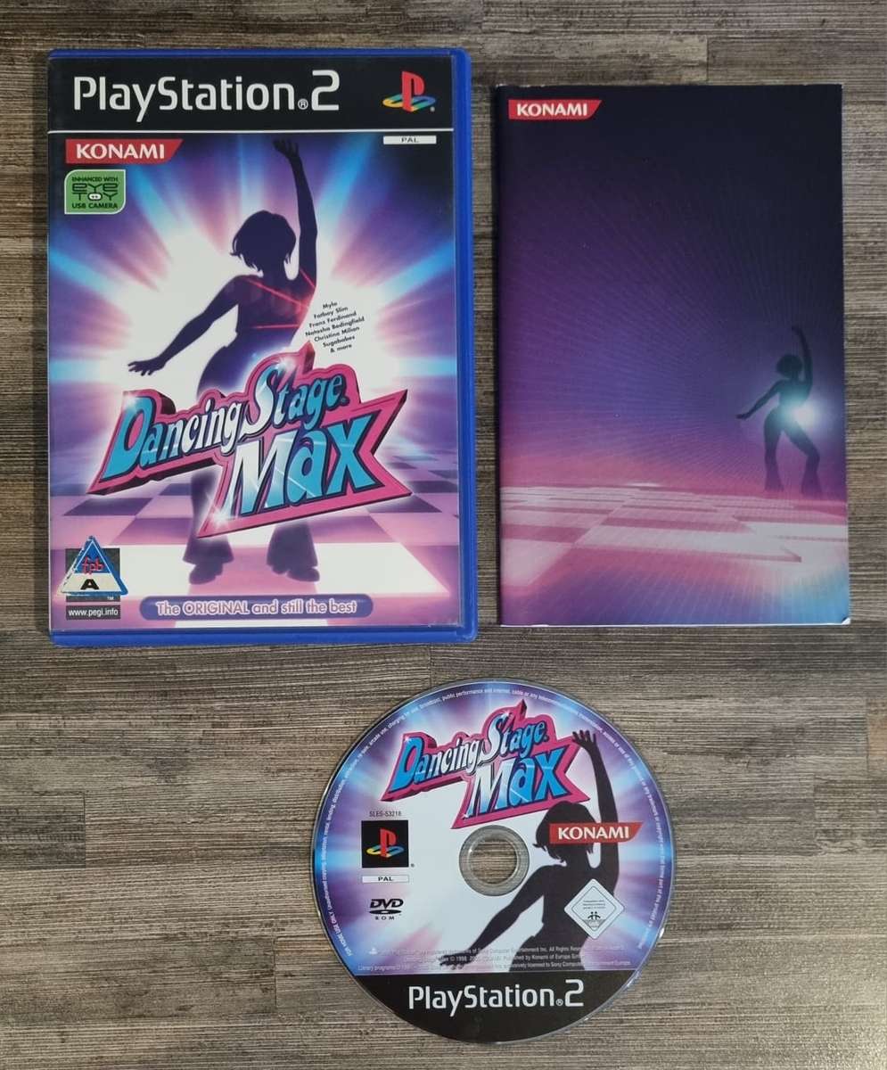 Dancing Stage Max for PS2 - Complete